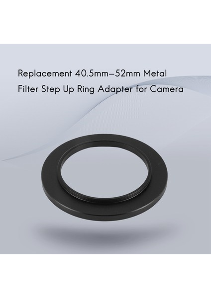 Kamera Için Yedek 40.5MM-52MM Metal Filtre Yükseltme Halkası Adaptörü (Yurt Dışından) indirimleri