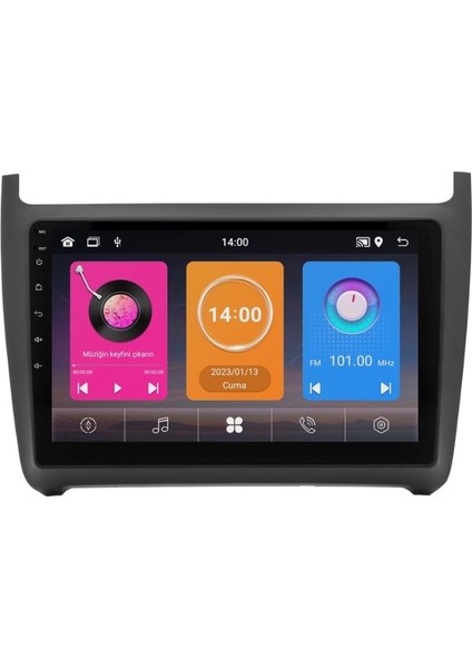 Volkswagen Polo Android Multimedya Sistemi (2014-2017) Clarion 4/64
