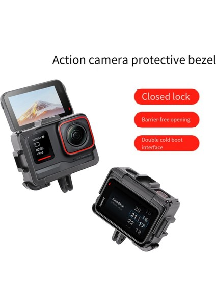 INSTA360 Ace/ace Pro Metal Tavşan Kafesi Koruyucu Kenar Çerçevesi Spor Kamera Aksesuarları Için Çerçeve (Yurt Dışından) fiyatları