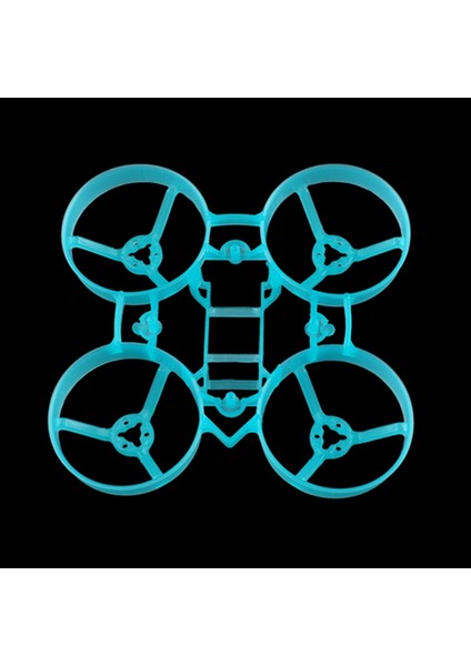 Rc Fpv Fırçasız Küçük Whoop Iha Çerçeve Kiti Happymodel BWHOOP65 Mobula6 Iha Yedek Parçaları Mavi (Yurt Dışından) modelleri