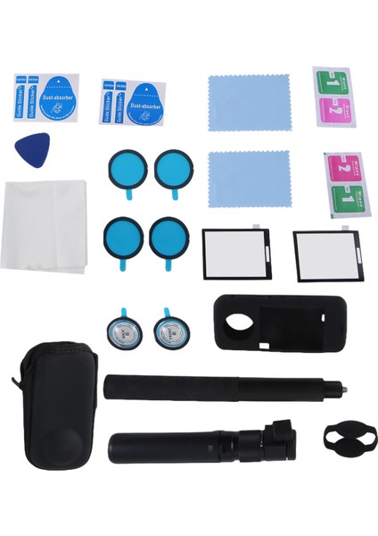 INSTA360 X3 Için Selfie Çubuğu INSTA360 X3 Aksesuarları Için Lens Koruyucu Kapak Ekran Koruyucu Film (Yurt Dışından) modelleri