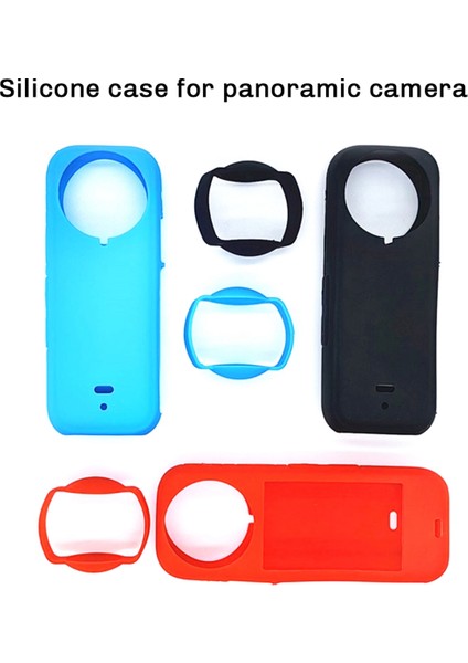 Spor Kamera Lensli Silikon Kılıf INSTA360 X4 Panorama Gövde Toz Geçirmez, Düşmeye Dayanıklı, Her Yönüyle Silikon Kılıf, Mavi (Yurt Dışından) fiyatları