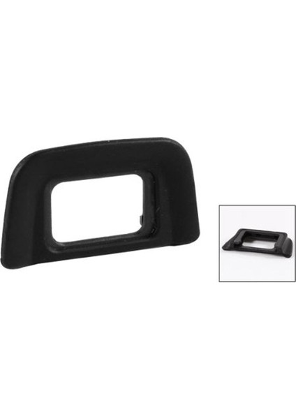Nikon D5100 D5000 D3100 Için Siyah Kauçuk Sarılmış Plastik Vizör Merceği Dk-20 (Yurt Dışından)