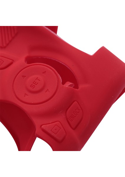 Kamera Çantaları Yumuşak Silikon Kauçuk Kamera Koruyucu Vücut Kapak Kılıf Cilt Canon Eos 60D Kamera Çantası Kırmızı (Yurt Dışından) indirimleri