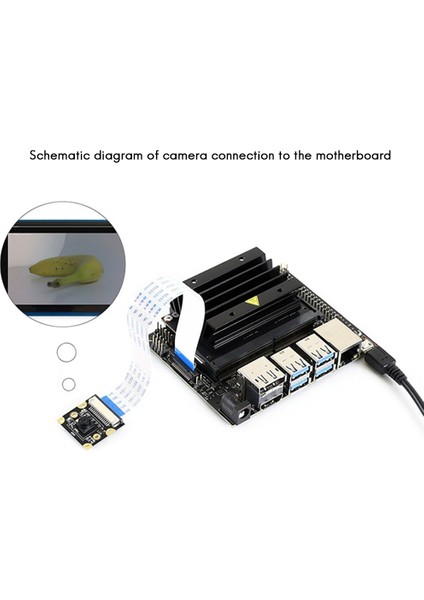 Jetson Nano Xavier Nx 77 Derece Kamera Modülü Için Sony IMX219 (Yurt Dışından) fırsatları