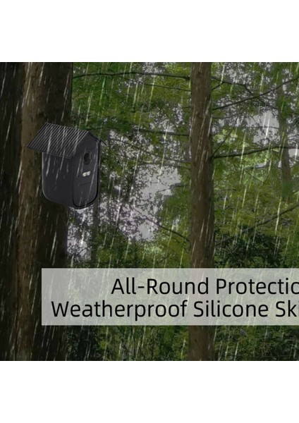 Eufy 2c Güvenlik Kamerası Için Su Geçirmez Silikon Kılıf Koruyucu Kapak Cilt Açık Kamera Aksesuarları (Siyah) (Yurt Dışından) fiyatları