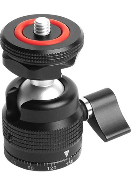 Metal Küçük Kafa Kamera Tripod Aksesuarları Evrensel Küre Kafa Dolgu Işığı Braketi Mini Evrensel (Yurt Dışından)