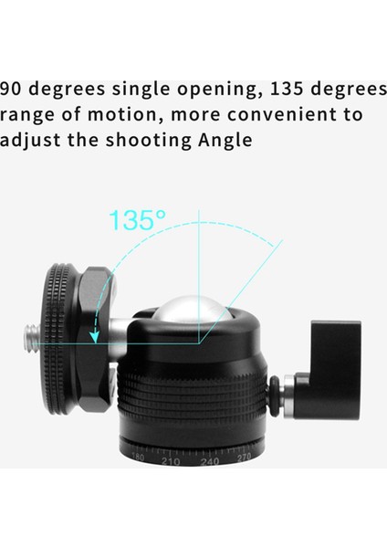 Metal Küçük Kafa Kamera Tripod Aksesuarları Evrensel Küre Kafa Dolgu Işığı Braketi Mini Evrensel (Yurt Dışından) indirimleri