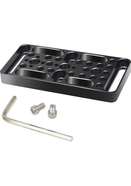 Anahtarlama Plakası Kamera Montaj Peynir Plakası Ray Blokları Kuyruklu Bağlantılar ve Kısa Çubuklar Için (Uzun Versiyon) (Yurt Dışından) fiyatları