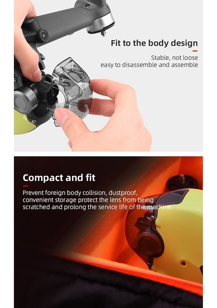 Djı Fpv Gimbal Koruma Kapağı Için Djı Fpv Combo Aksesuarları Için Düşmeye Dayanıklı Toz Geçirmez Kamera Koruması (Yurt Dışından) indirimleri