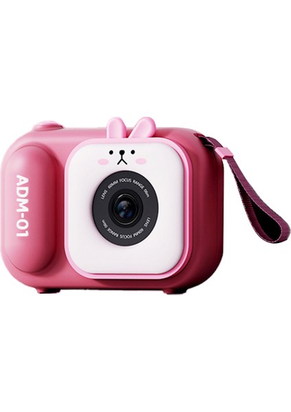 2mp 1080P Karikatür Sevimli Çocuk Kamera Ilgi Geliştirme Video Kamera Çocuklar Için Doğum Günü Hediyesi Dijital Kamera(B) (Yurt Dışından)