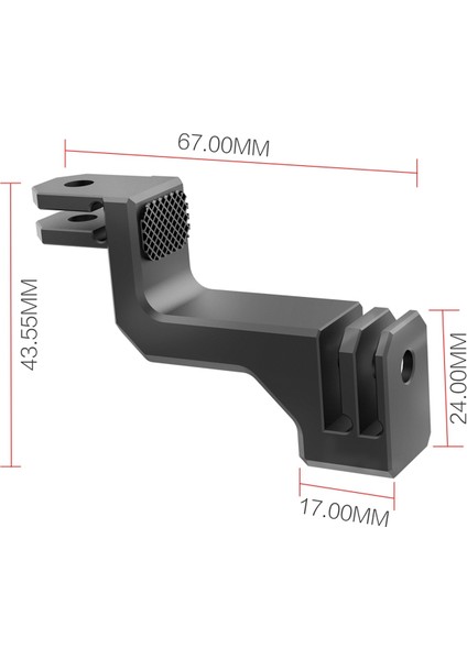 Aksiyon Kamerası Dikey Braket Ayarlama Kolu Montaj Adaptörü Gopro 12 11 10 9 Aksesuarları Için Dikey Çekim Montajı (Yurt Dışından)