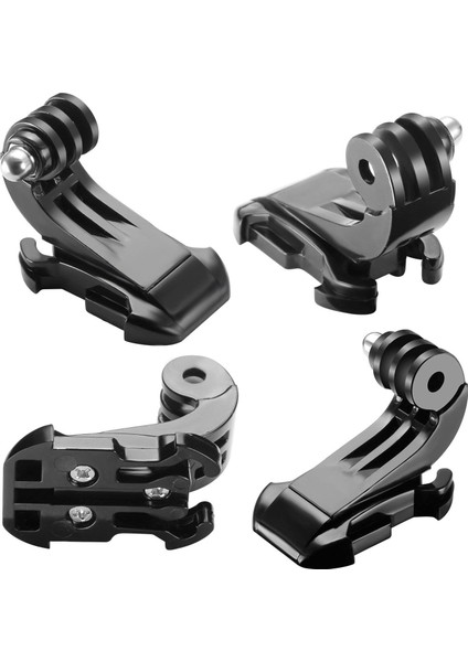 Gopro Için 8'i 1 Arada Aksesuar Kiti, Toka Klipsi Temel Montaj, Dikey Yüzey Hızlı Montaj J-Kanca Toka Montajı, Gopro Hero Için Uzun Kelebek Vida 7 6 5 4+ 3 3 2 1 3 (Yurt Dışından)