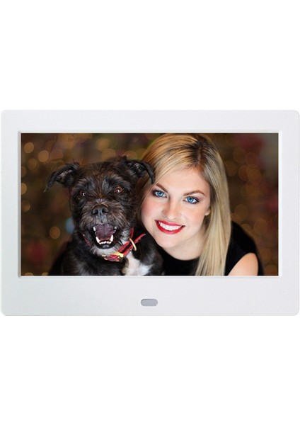 7 Inç Hd Dijital Fotoğraf Çerçevesi 800X480 LED Akıllı Fotoğraf Albümü Uzaktan Kumandalı LCD Fotoğraf Çerçevesi - Abd Fişi B (Yurt Dışından)