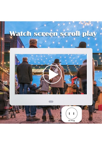 7 Inç Hd Dijital Fotoğraf Çerçevesi 800X480 LED Akıllı Fotoğraf Albümü Uzaktan Kumandalı LCD Fotoğraf Çerçevesi - Abd Fişi B (Yurt Dışından) indirimleri