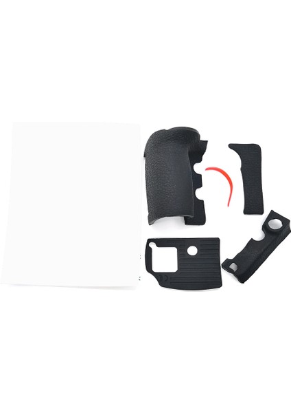 Nikon D810 Için Yeni Vücut Kauçuk 1 Takım 4 Adet Kavrama + Sol Yan + Başparmak + Alt Lastik Kapak Tamir Parçaları (Yurt Dışından)