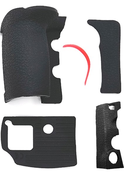 Nikon D810 Için Yeni Vücut Kauçuk 1 Takım 4 Adet Kavrama + Sol Yan + Başparmak + Alt Lastik Kapak Tamir Parçaları (Yurt Dışından) fırsatları