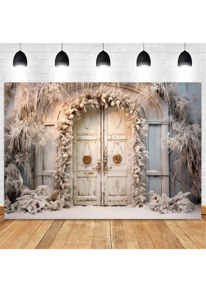 210CMX150CM Noel Arka Plan Bezi Noel Kapı Parti Dekorasyonu Fotoğraf Stüdyosu Çocuk Fotoğrafçılığı Arka Planları,h (Yurt Dışından) fiyatları