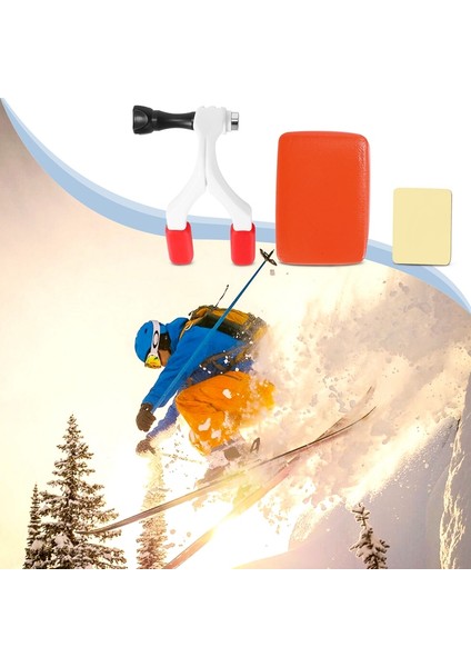 Go Pro Aksesuarları Ağız Montaj Seti Sörf Parantez Konektörü Sörf Gopro Hero 6 5 4 3 + SJ4000 Için Xiaomi VP409 (Yurt Dışından) modelleri