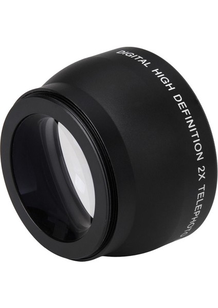 Nikon Af-S 18-55MM 55-200MM Lens Kamera Için 52MM 2x Büyütme Telefoto Lens (Yurt Dışından) fiyatları