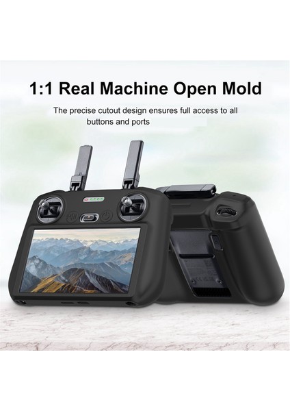 Djı Mini 4 Pro/air3 Drone Uzaktan Kumanda/djı Rc2 Çok Fonksiyonlu Uygun Silikon Koruyucu Kılıf Kapak, Siyah (Yurt Dışından) indirimleri