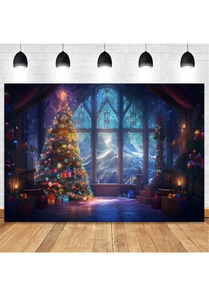210X150 cm Arka Plan Bezi Kış Noel Ağacı Çocuk Çok Fonksiyonlu Fotoğraf Arka Plan Bezi, Model 7976 (Yurt Dışından) indirimleri