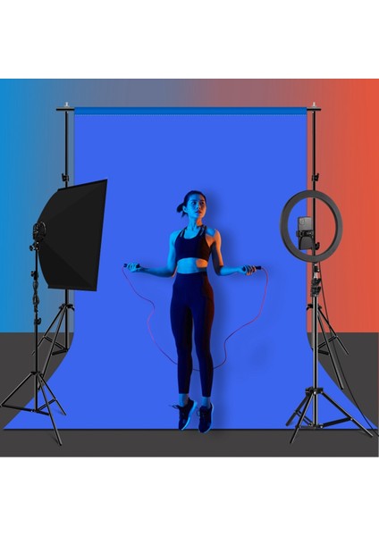 1m x 2m Fotoğraf Arka Plan 120G Kalınlık Fotoğraf Stüdyosu Arka Plan Bezi Zemin Fotoğraf Stüdyosu Video Için (Mavi) (Yurt Dışından) modelleri