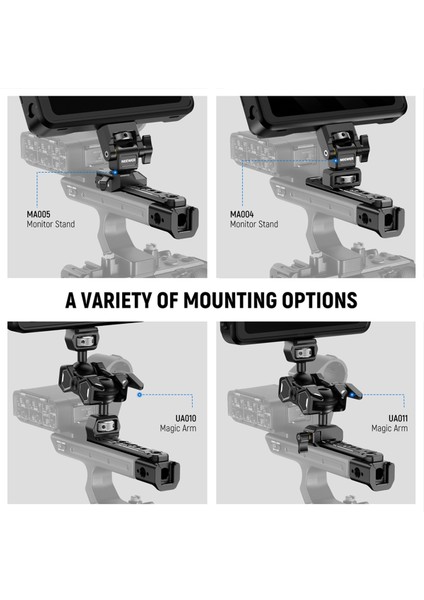 Neewer Uzatma Sapı Takımı Sony Xlr Kamera Için FX3/FX30 Nato Raylı Kamera Uzatması, Soğuk Ayakkabı (Yurt Dışından) fiyatları