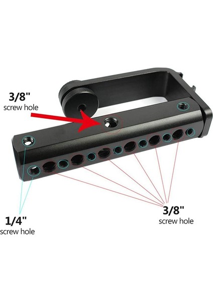 1/4 Inç 3/8 Inç Dişli Evrensel Video Sabitleyicili Kamera Sıcak Yuva Üst Sapı (Yurt Dışından) indirimleri