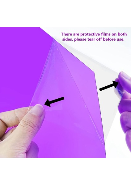 9 Adet Jel Işık Filtresi Renk Düzeltme Renkli Kaplamalar Film Aydınlatma Jel Filtresi Film, Video, Fotoğraf, Sahne (Mor) (Yurt Dışından) fiyatları