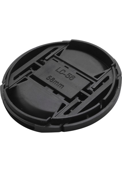 Nikon Canon Için Dslr Kameralar Için Lens Kapağı Tasma Deliği Paketi ile 58MM Lens Kapağı (58MM)-4 Paket (Yurt Dışından) indirimleri