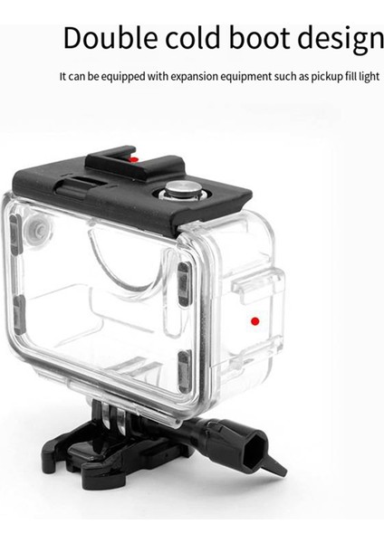 Djı Action 3 Action 4 Action Kamera Su Geçirmez Kılıf Dalış 40M Derinlik Soğuk Ayakkabı Açılış Tasarımı (Yurt Dışından) fırsatları