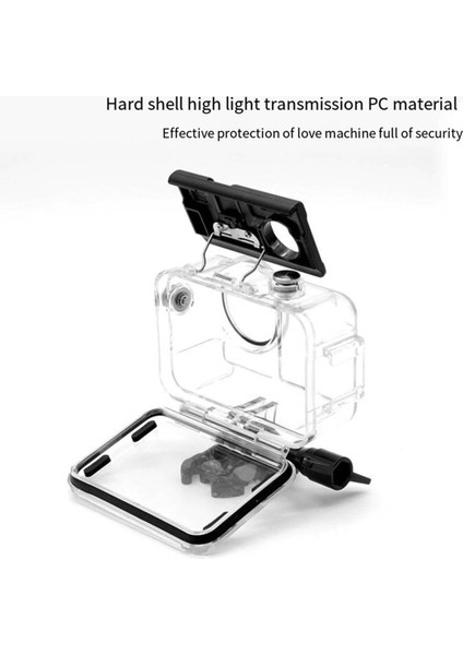 Djı Action 3 Action 4 Action Kamera Su Geçirmez Kılıf Dalış 40M Derinlik Soğuk Ayakkabı Açılış Tasarımı (Yurt Dışından) indirimleri