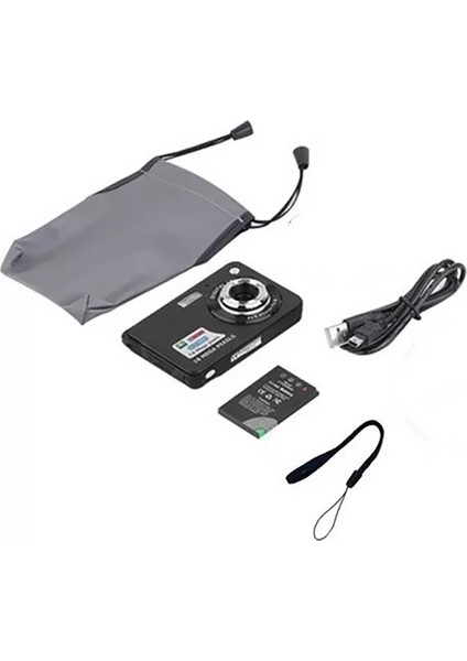 Dijital Kamera Hd Ekranlı Video Kamera Sarsıntı Önleyici Kamera 2,7 Inç Mini Kamera (Yurt Dışından) indirimleri