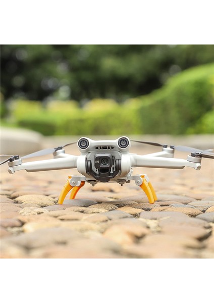 Sunnylıfe Iniş Takımı Katlanabilir Uzatma Destek Ayakları Mini 3 Pro Koruyucu Aksesuarları Için Uzatıcı, Gri+Turuncu (Yurt Dışından) indirimleri