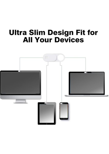 Adet Web Kamerası Kapağı Slayt, Ultra Ince Yuvarlak Delikli Dizüstü Bilgisayar Kamera Kılıfı Slayt Engelleyici Bilgisayar MacBook Pro IMac Pc Için (Yurt Dışından) modelleri