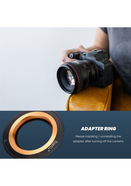 Fusind M42-EOS Adaptör Halkası M42 Lens Için Eos 7d 60D 50D 40D 80D 1300D Kamera (Yurt Dışından) fırsatları