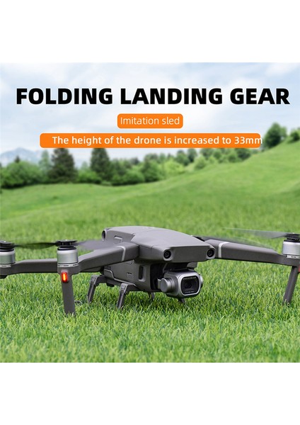 Katlanır Iniş Takımı Yükseltilmiş Genişletici Braketi Bacaklar Koruma Koruyucusu Mavic 2 Zoom/pro Drone Aksesuarları (Yurt Dışından)
