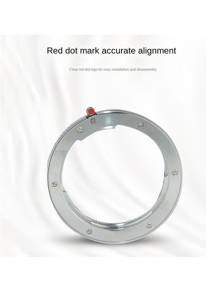 Leica Leıca Lr R Slr Lens Için Lr-Eos Tamamen Bakır Lens Adaptör Halkası (Yurt Dışından) indirimleri