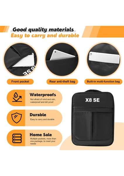 Sert Cilt Depolama El Çantası Xiaomi Fimi X8 Se Rc Quadcopter Taşıma Taşınabilir Omuzdan Askili Çanta Koruma Aksesuarları (Yurt Dışından) fırsatları