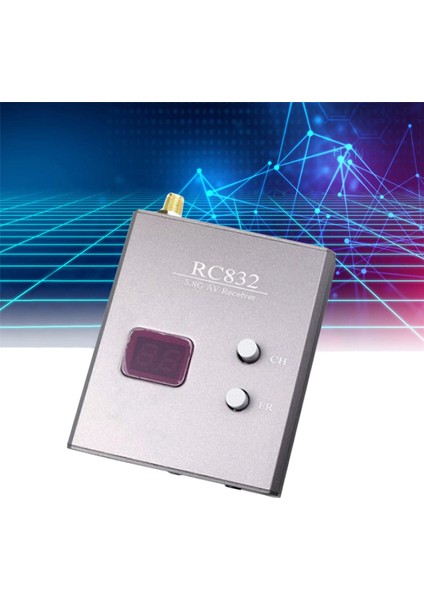 RC832 Fpv Alıcısı 5.8ghz 48CH RC832 Av Alıcısı Fpv Multicopter Rc Quadcopter Için Antenli (Yurt Dışından) fırsatları