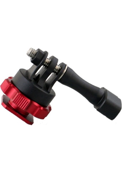 Gopro9/10 Için Sıcak Ayakkabı Taşınabilir Dönüşüm Kafası Slr Fotoğraf Kamera Tutma Sıcak Ayakkabı Koltuğu Bağlantı Kolu, Siyah (Yurt Dışından) fırsatları