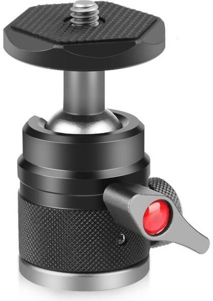 Puluz 360 Panorama Alüminyum Alaşımlı Tripod Top Başlı Adaptör Düğmeli Kilitli 1/4 Inç Tutucu Montajı Dslr Kameralar Aksesuarları Için (Yurt Dışından)