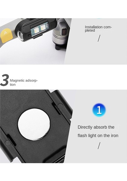 Adet Evrensel LED Çarpışma Önleyici Mini Uyarı Işığı Strobe Işıklı Drone 7 Renk Dönüş Sinyali Göstergesi Motosiklet (Yurt Dışından)