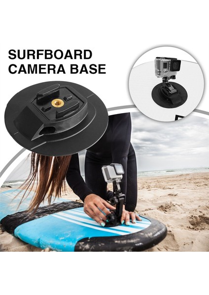 Action Kamera Standı Tabanı Yapışkanlı Kamera Sabit Montaj Tutucu Sup Sörf Tahtası Için Açık Hava Taşınabilir Kamera Montaj Standı (Yurt Dışından) fırsatları