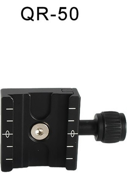Qr-50 Hızlı Bırakma Plakası Arca Swiss Serisi Tripod Topu Kafası Için Uyumlu Dslr Kamera Monopod (Yurt Dışından)