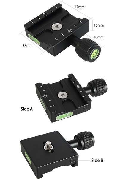 Qr-50 Hızlı Bırakma Plakası Arca Swiss Serisi Tripod Topu Kafası Için Uyumlu Dslr Kamera Monopod (Yurt Dışından)
