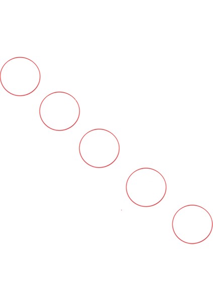 Canon Ef 24-105MM 24-105 F/4l Is Usm Lens Onarım Parçaları Için 5 Adet Yeni Kırmızı Gösterge Halkası Kırmızı Çizgi Dairesi (Yurt Dışından) indirimleri
