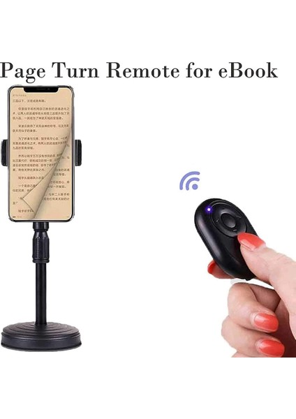 iPhone Için Kablosuz Bluetooth Uzaktan Kumanda Deklanşör Denetleyicisi - Uzaktan Kumanda ve Bluetooth Kamera Uzaktan Kumandası Da Olabilir (Yurt Dışından) fiyatları