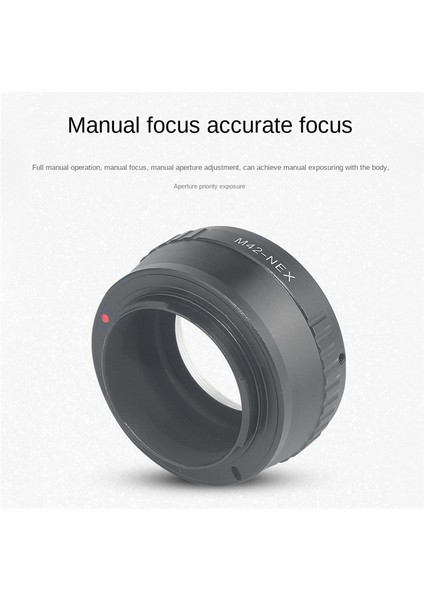 M42-NEX Lens Adaptör Halkası Doğu Alman Sekiz Tüylü Canavar Rus Birinci Sınıf M42 Lens Içindir (Yurt Dışından) indirimleri